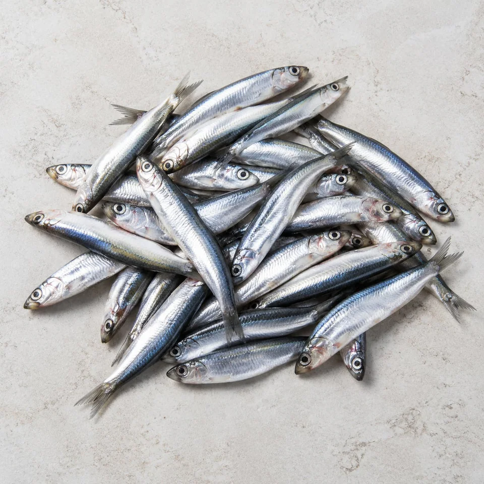 Anchovies (canned in oil)